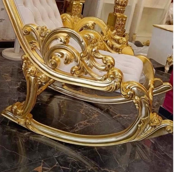 Modern luxury rocking chair for living room