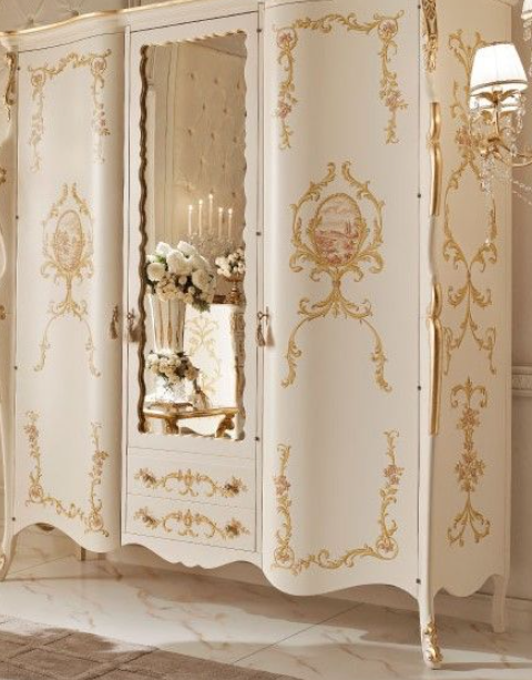 Luxury wardrobe design for modern bedroom