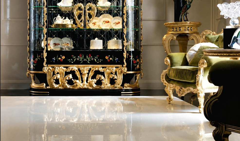 Elegant Elite Showcase with Stylish Display and Storage Design