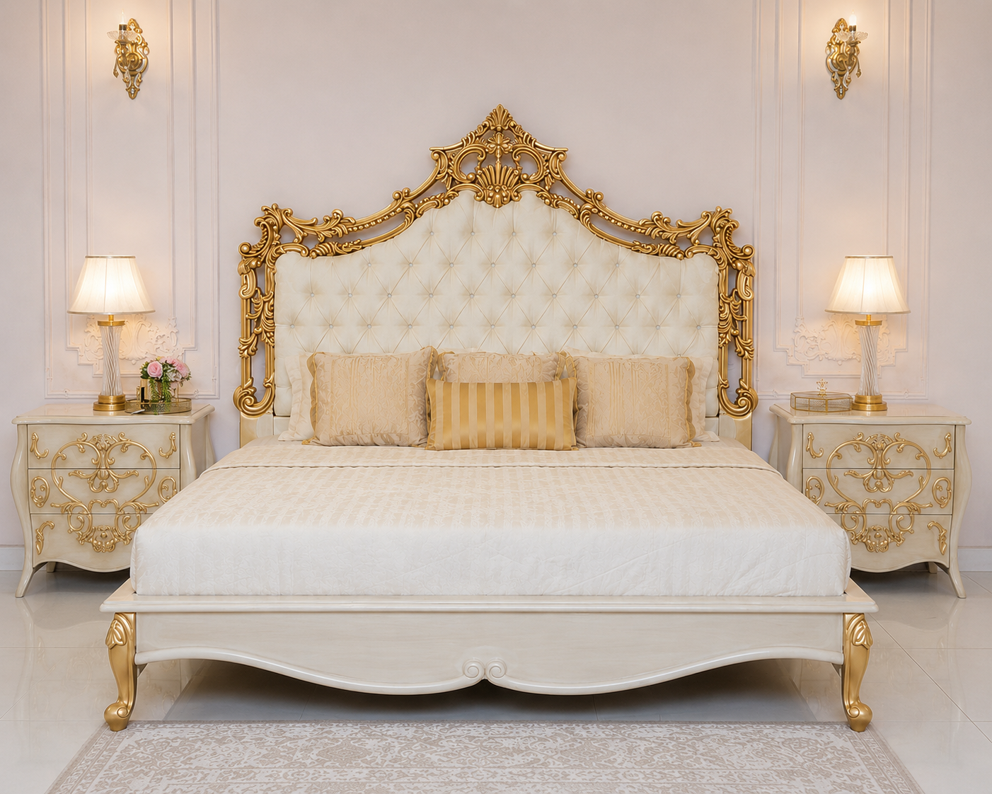 Luxury Crown Bed