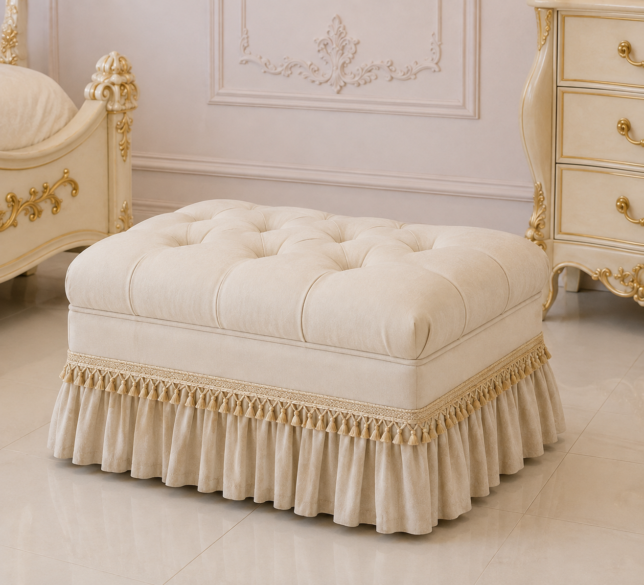Luxury Crown Bed