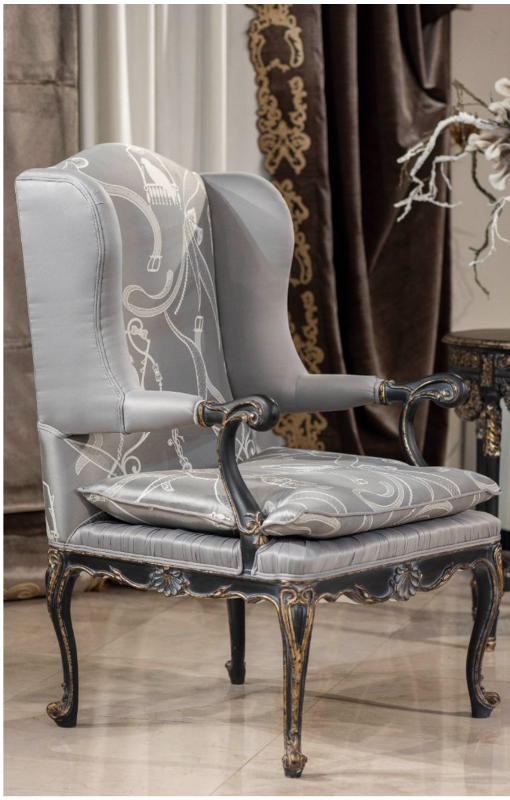 Luxury Crown Chair elegant bedroom chair