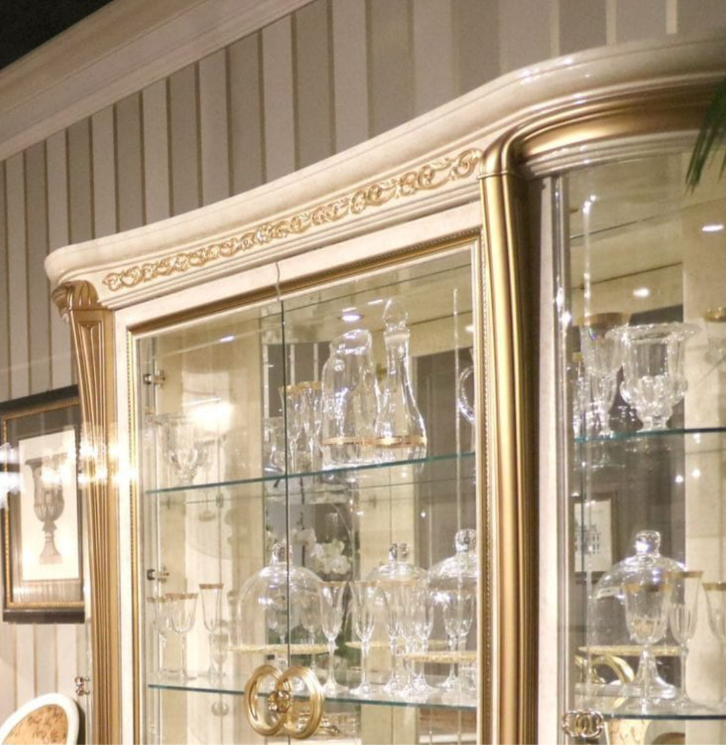Royal Grace Showcase for Elegant Home Display and Storage