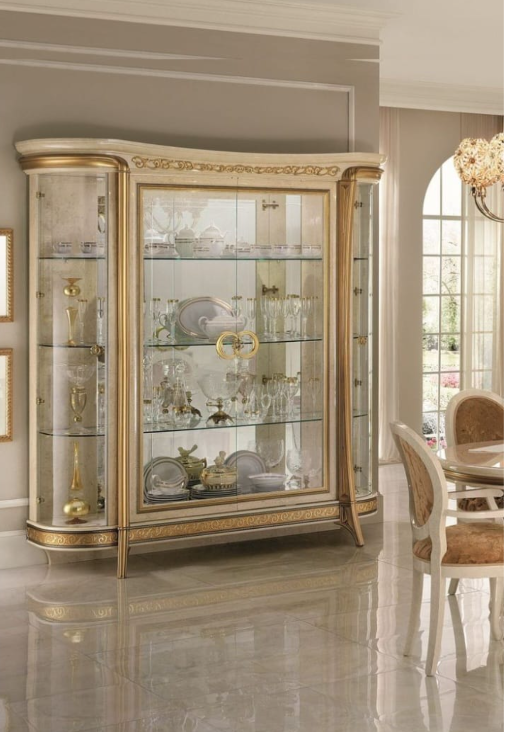 Royal Grace Showcase for Elegant Home Display and Storage