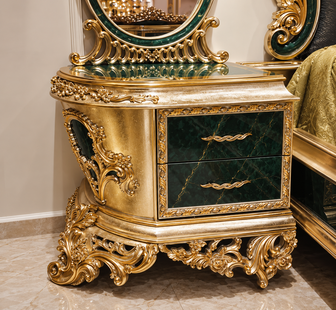 Royal Palace Bedroom Set luxury bed set