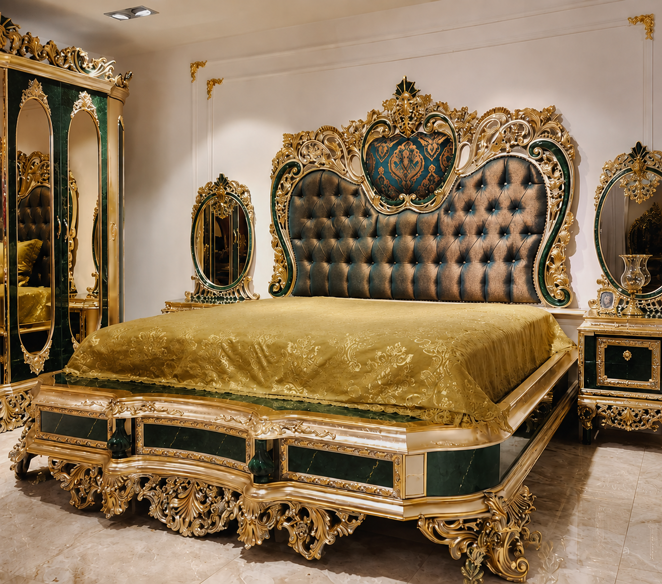 Royal Palace Bedroom Set luxury bed set