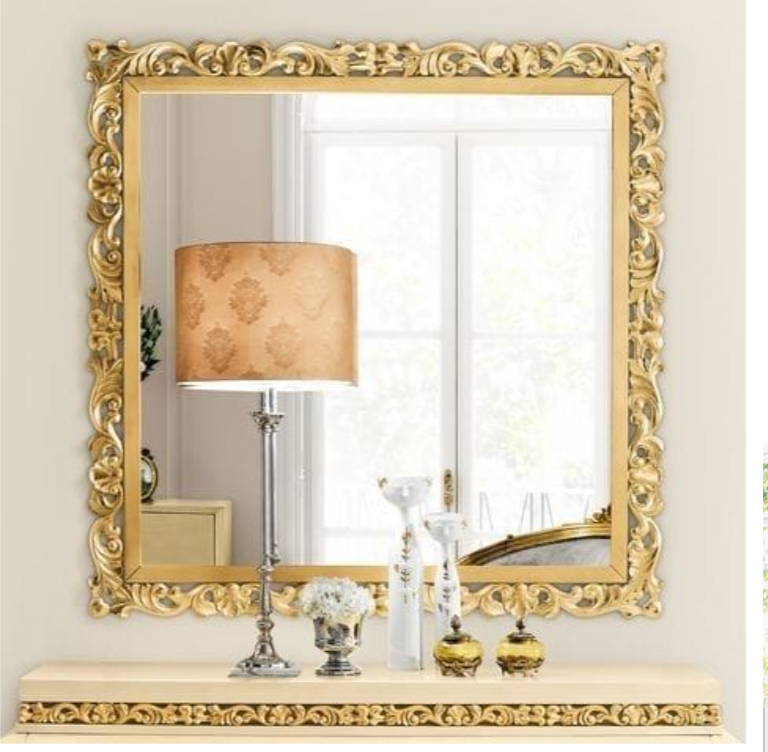 Majestic Charm console mirror