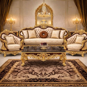 Grand Elite Sofa Set for Elegant Living Room