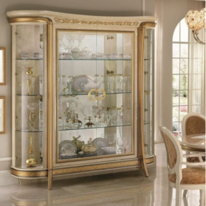 Royal Grace Showcase for Elegant Home Display and Storage